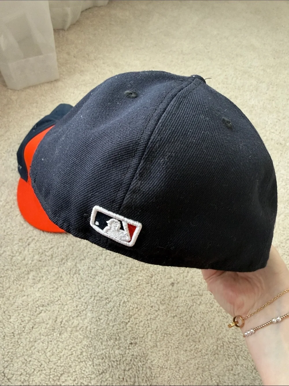 Houston Astros Navy & Orange Snapback Hats